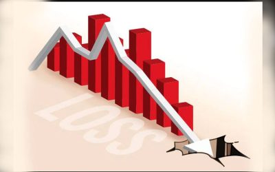 शेयर बाजार दोहोरो अङ्कले घट्दै