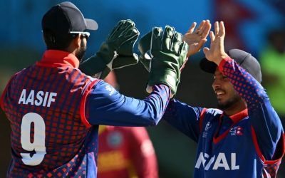 वेष्ट इण्डिजसँगको खेल जित्न नेपालले पायो ३४० रनको विशाल लक्ष्य