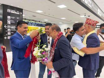 एनआरएनए अध्यक्षमा उम्मेद्वारी घोषणा गरेर जापान पुगे श्रेष्ठ