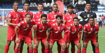 नेपालले आज म्यानमारसंग दास्रो अन्तर्राष्ट्रिय मैत्रीपूर्ण फुटबल खेल्दै