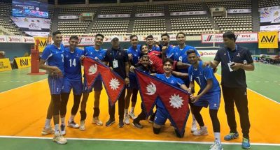 नेपालले श्रीलंकासँग खेल्दै