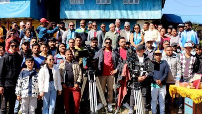 मिलन चाम्सको निर्देशनमा चलचित्र ’अन्जिला’को छायाङ्कन सुरु
