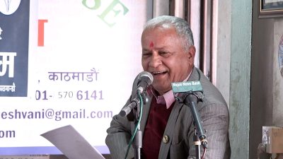 लुटेराहरुको शक्तिको लडाइँका कारण कोशी प्रदेशको हविगत बिग्रियो: अध्यक्ष शाह