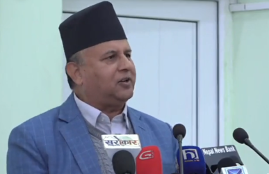 सुरुमा सरकारले हेलिकप्टर लिएर गयो तर राहत दिनुपर्ने बेलामा मैदान छोडेर भाग्यो: एमाले महासचिव पोखरेल